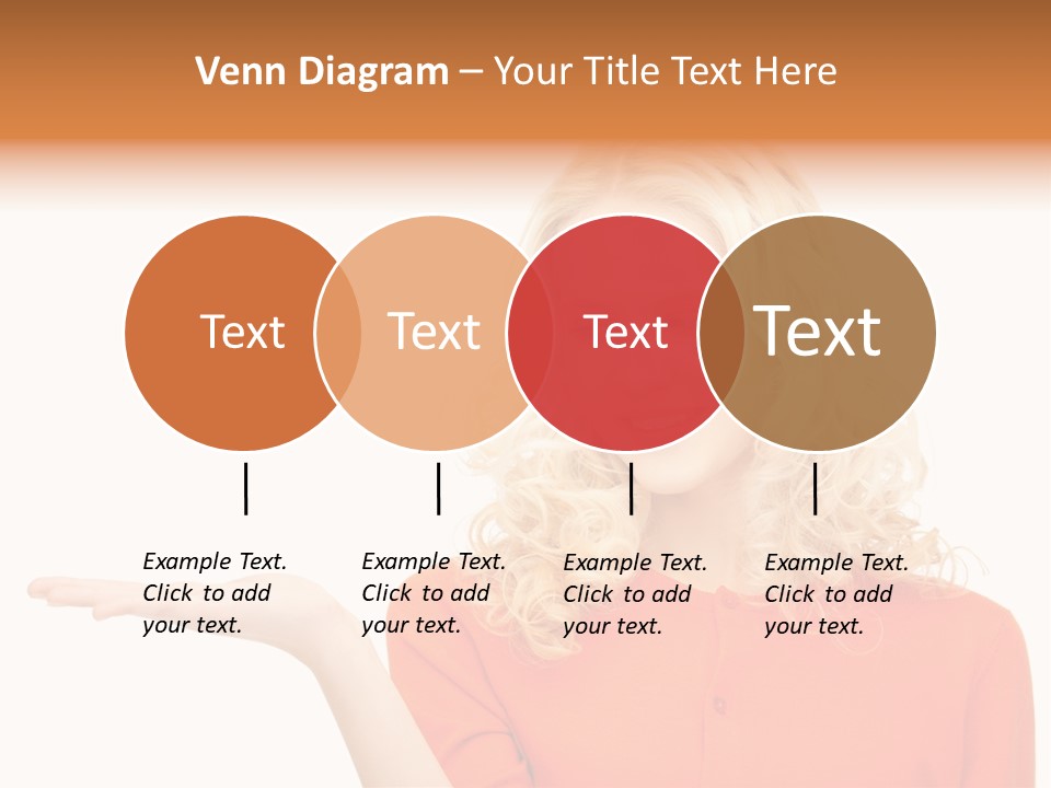 Spinner Object Pin PowerPoint Template