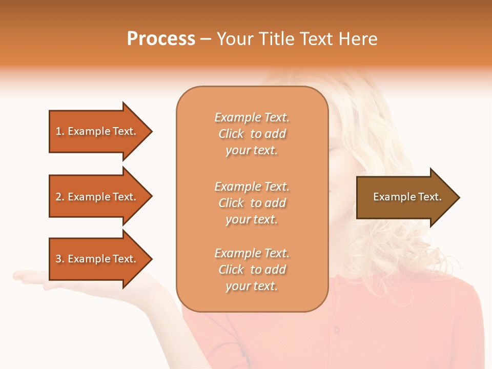 Spinner Object Pin PowerPoint Template