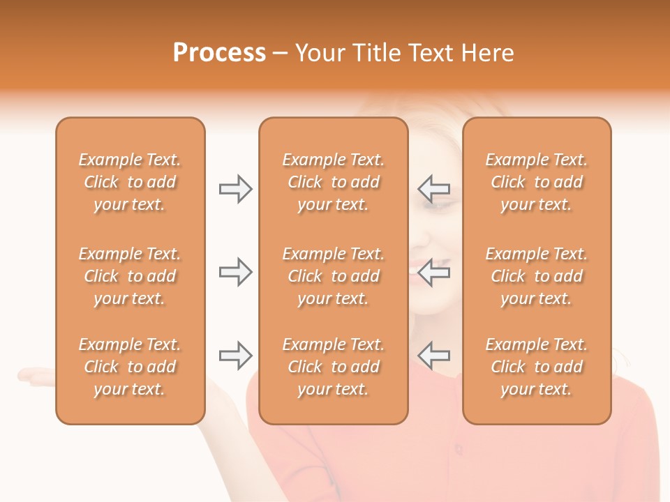 Spinner Object Pin PowerPoint Template