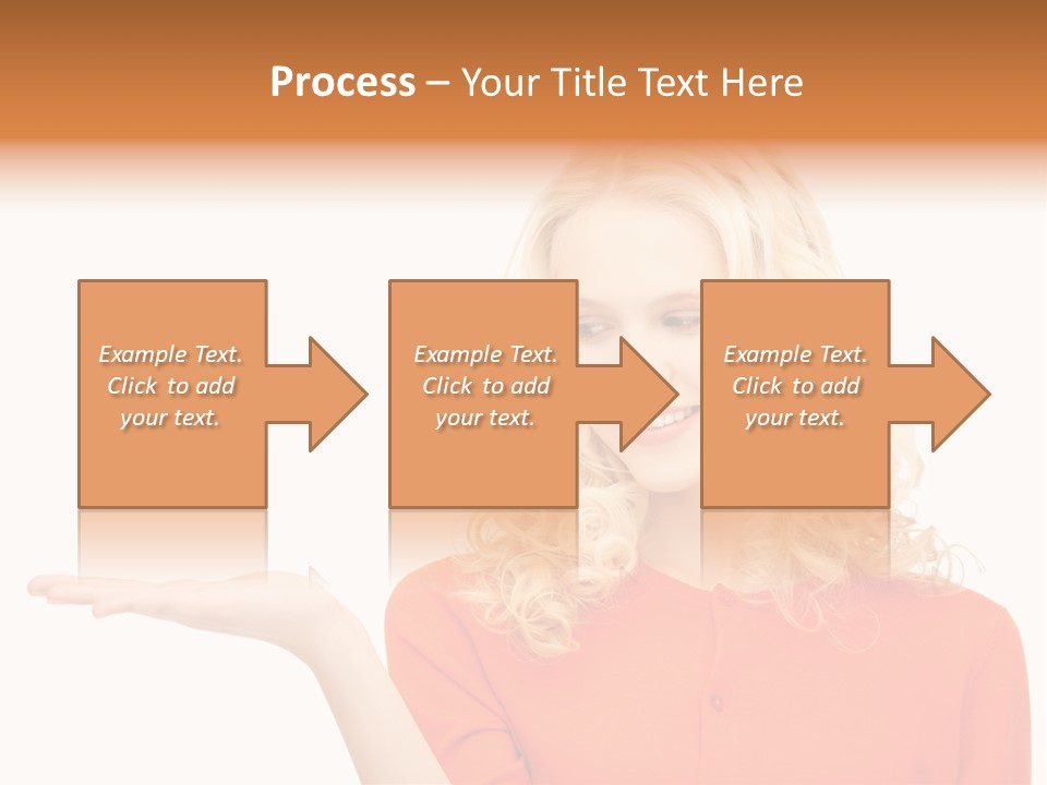 Spinner Object Pin PowerPoint Template