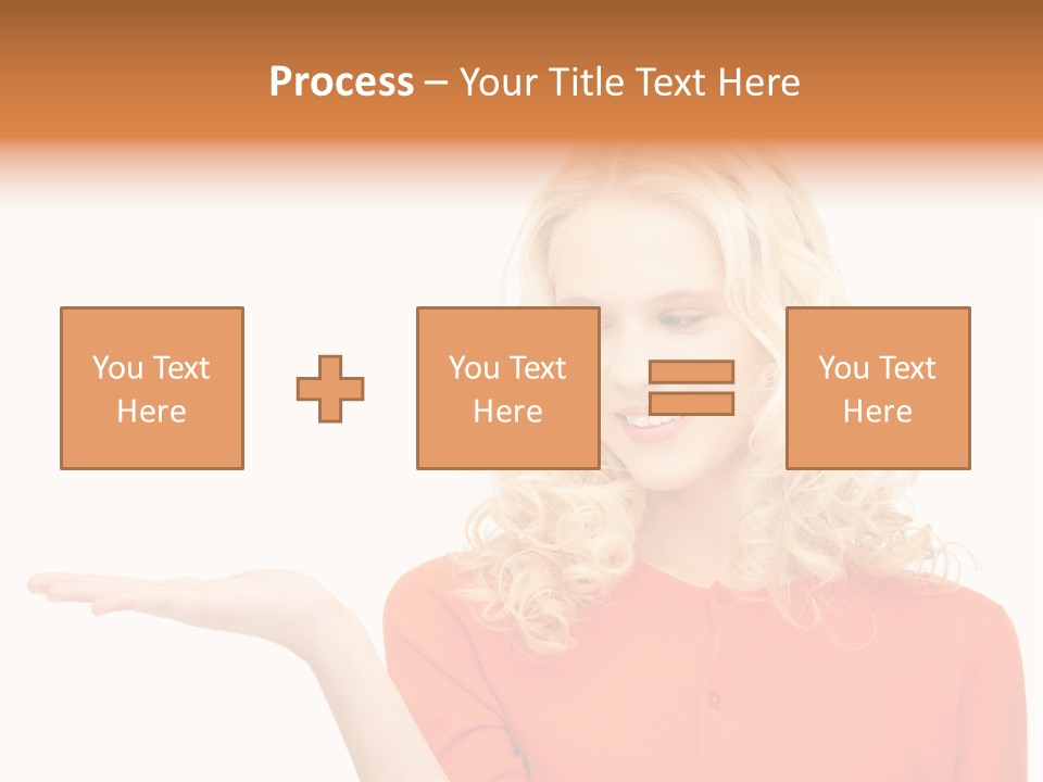 Spinner Object Pin PowerPoint Template