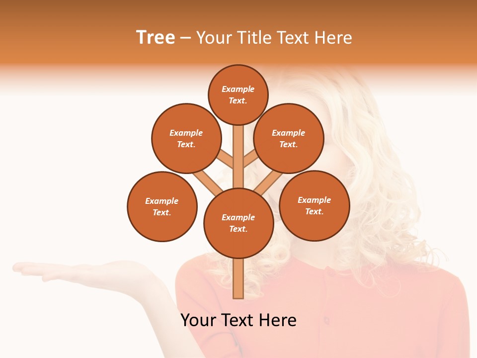 Spinner Object Pin PowerPoint Template