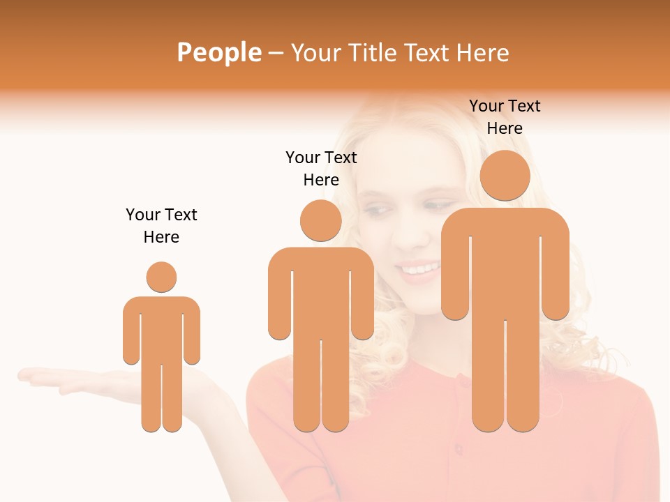 Spinner Object Pin PowerPoint Template