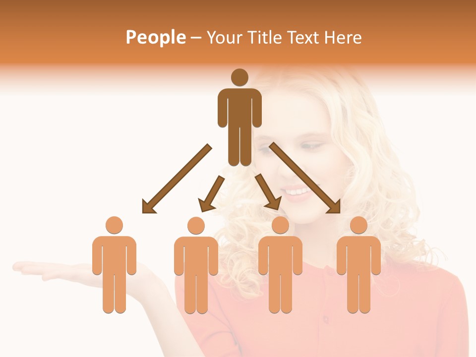 Spinner Object Pin PowerPoint Template