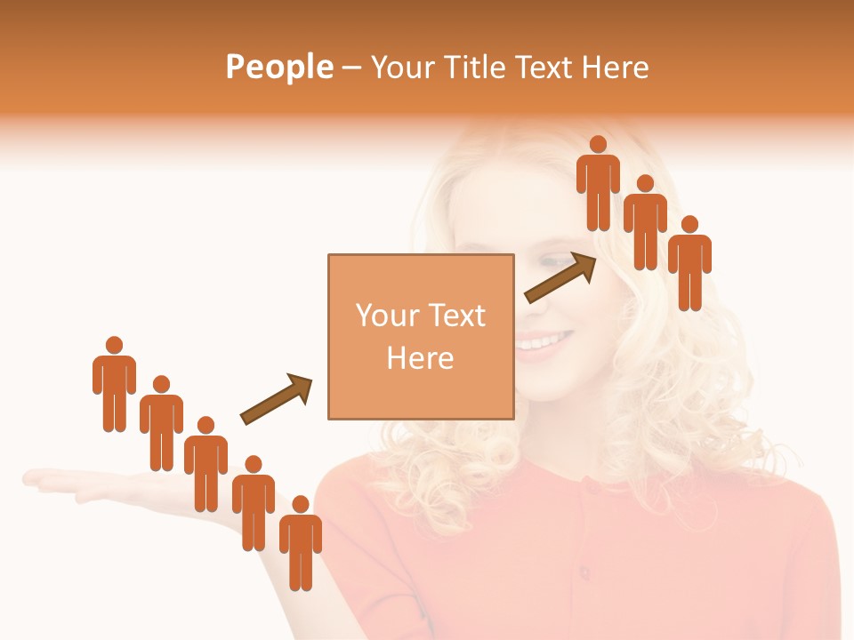 Spinner Object Pin PowerPoint Template