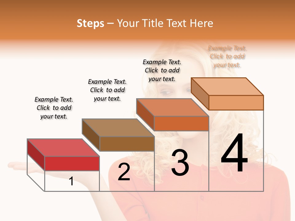 Spinner Object Pin PowerPoint Template