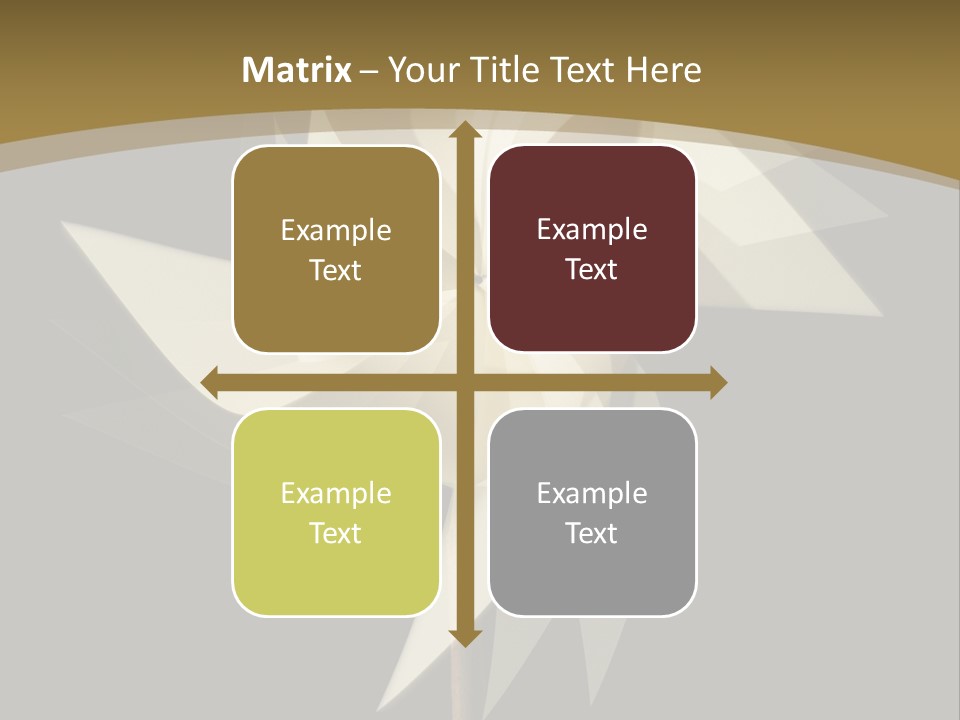 Spinner Object Pin PowerPoint Template