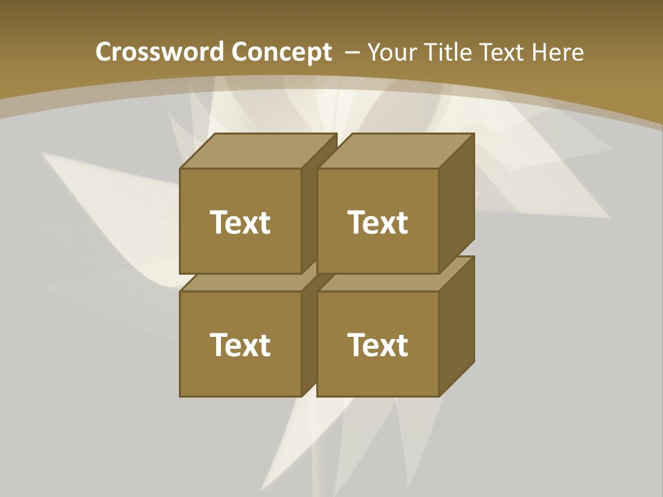 Spinner Object Pin PowerPoint Template