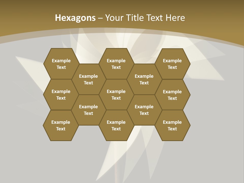 Spinner Object Pin PowerPoint Template