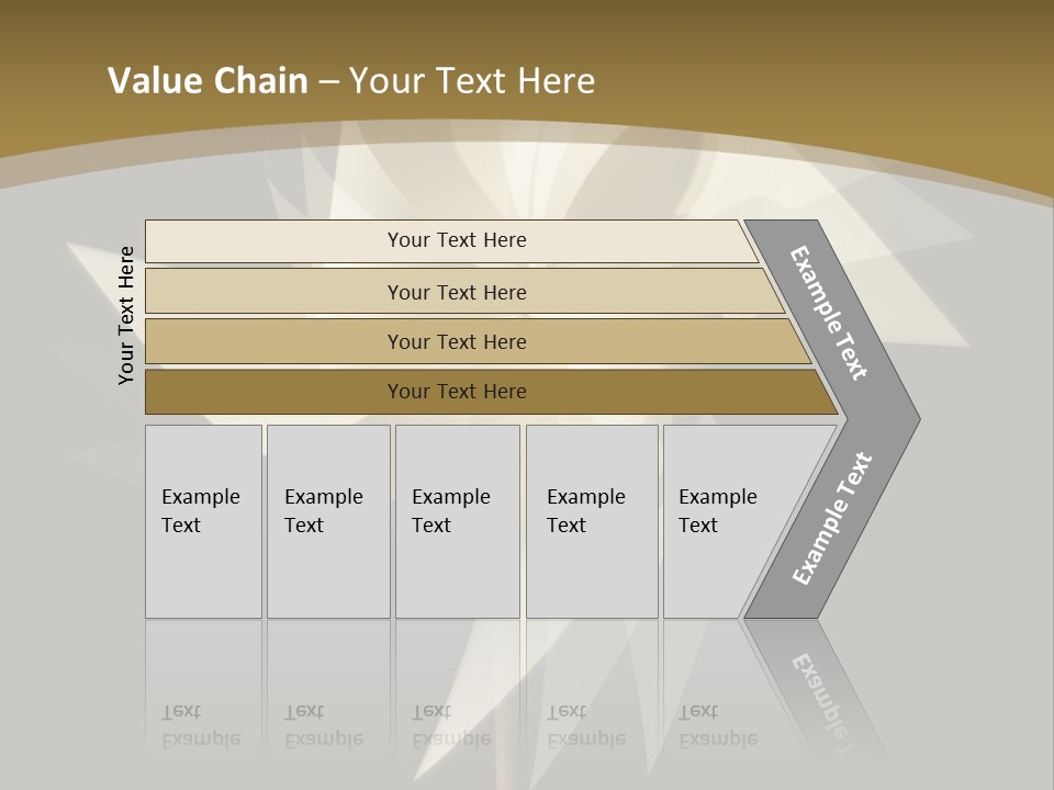 Spinner Object Pin PowerPoint Template