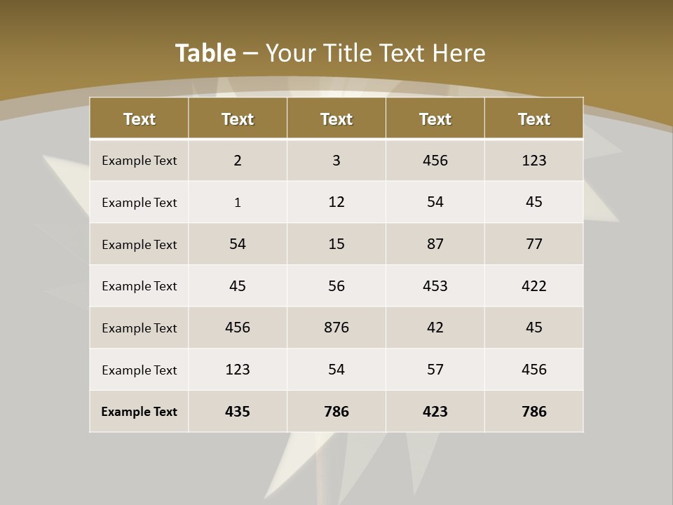 Spinner Object Pin PowerPoint Template