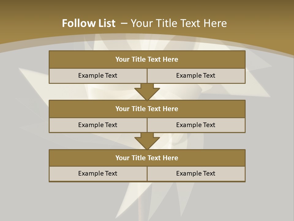Spinner Object Pin PowerPoint Template