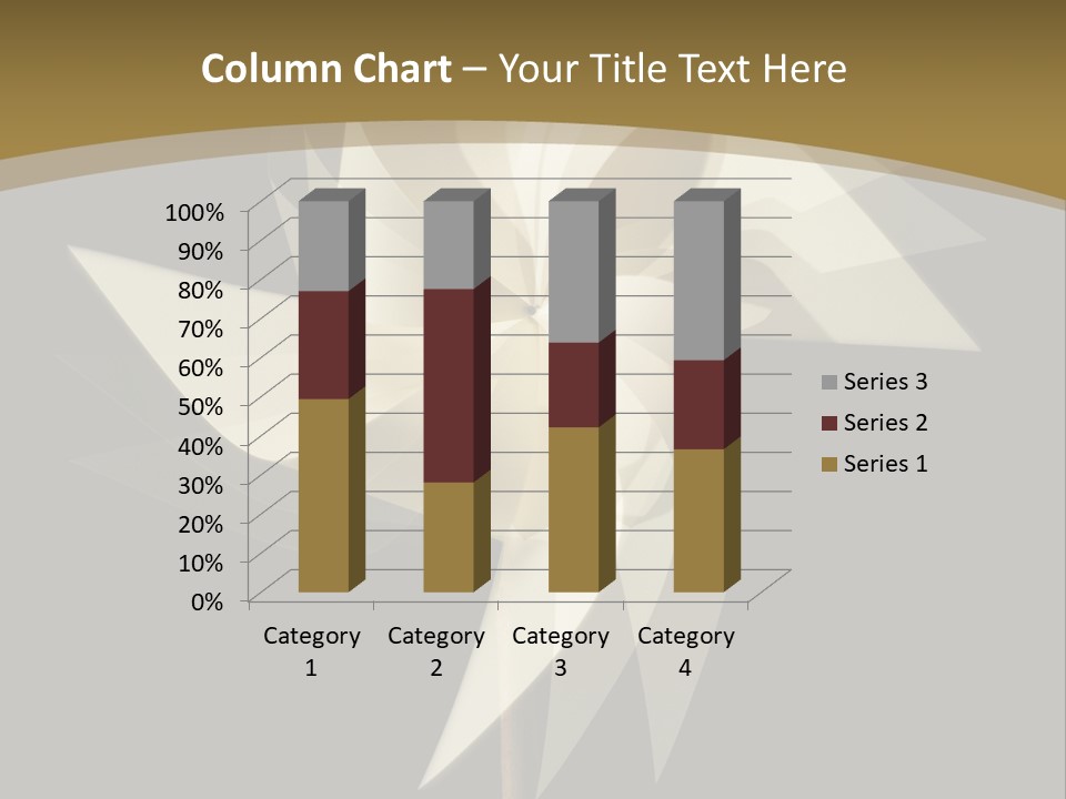 Spinner Object Pin PowerPoint Template