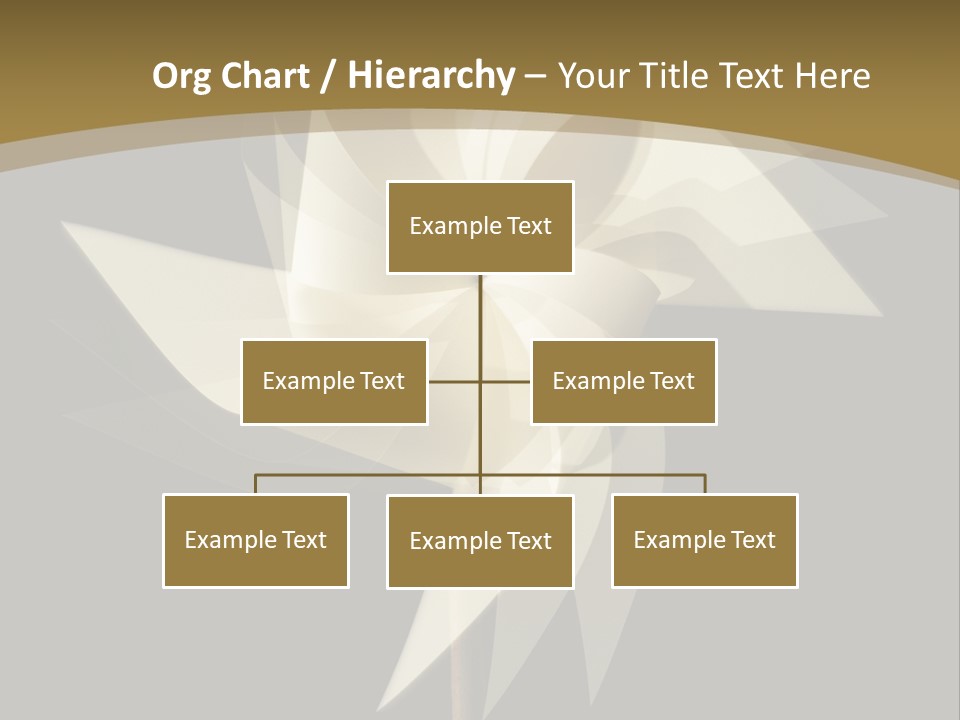 Spinner Object Pin PowerPoint Template