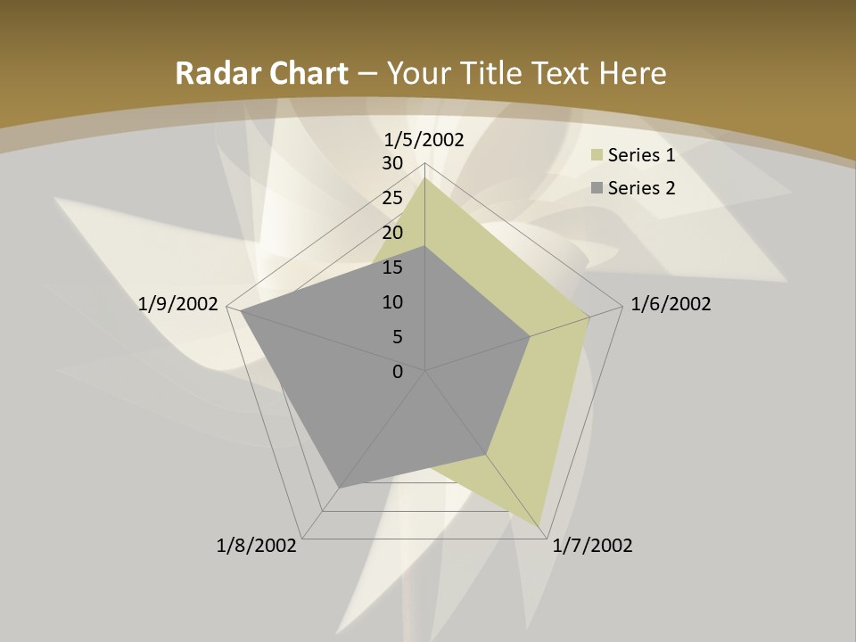 Spinner Object Pin PowerPoint Template