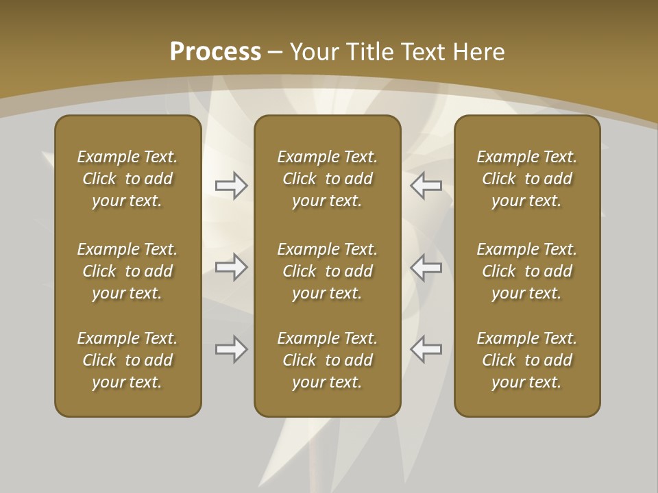 Spinner Object Pin PowerPoint Template