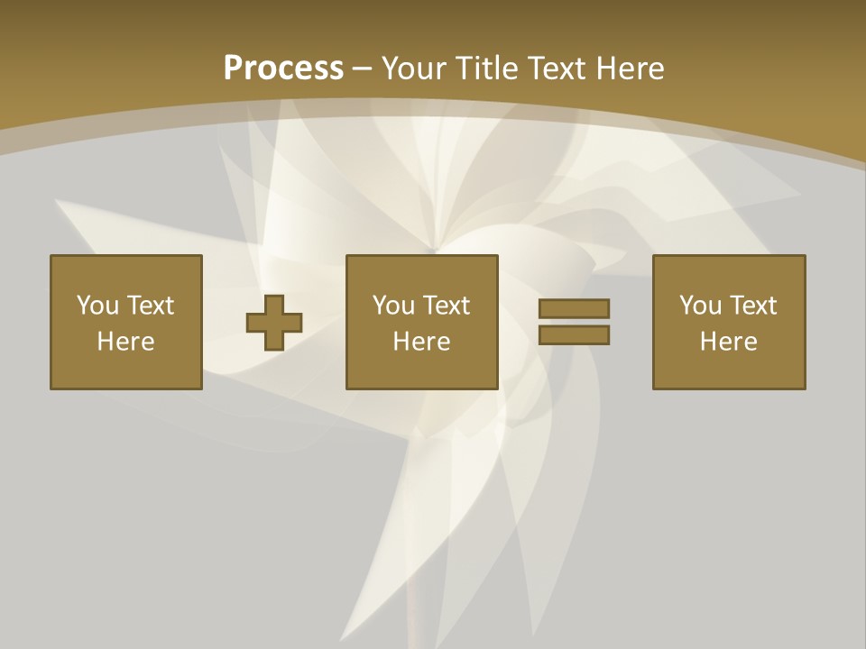 Spinner Object Pin PowerPoint Template