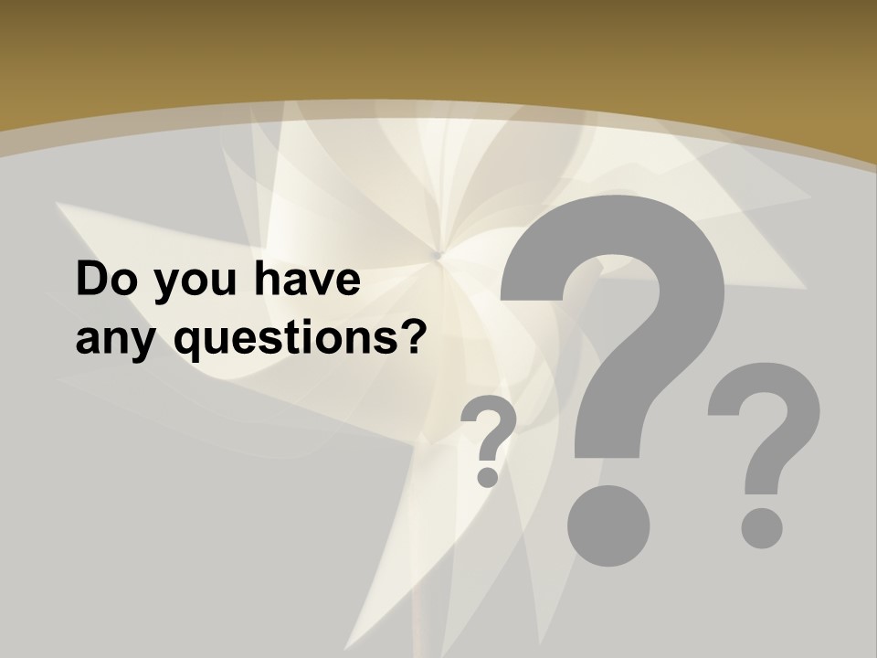 Spinner Object Pin PowerPoint Template