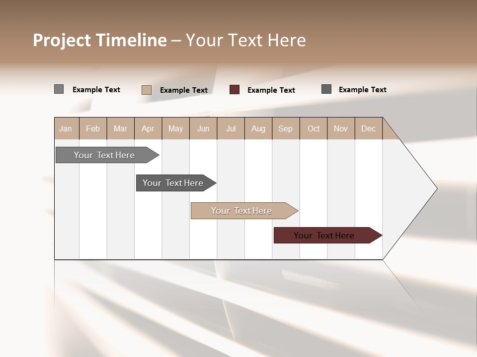 A Close Up Of A Window With Blinds PowerPoint Template