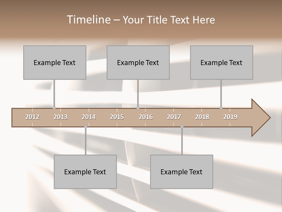 A Close Up Of A Window With Blinds PowerPoint Template