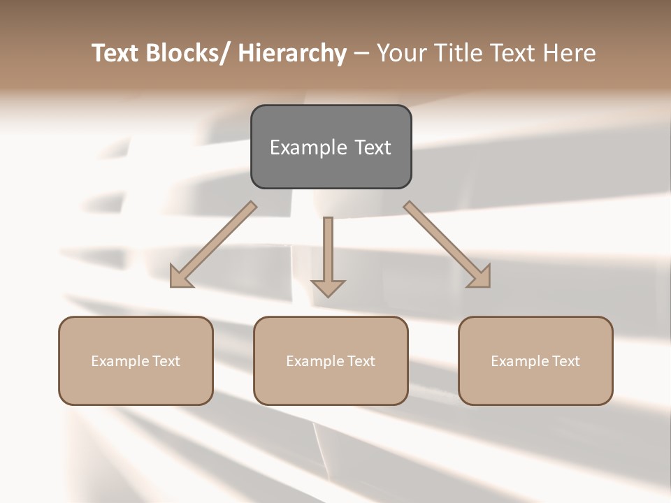 A Close Up Of A Window With Blinds PowerPoint Template
