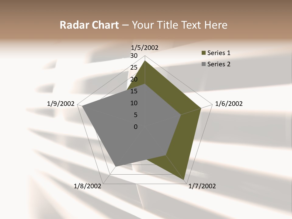 A Close Up Of A Window With Blinds PowerPoint Template