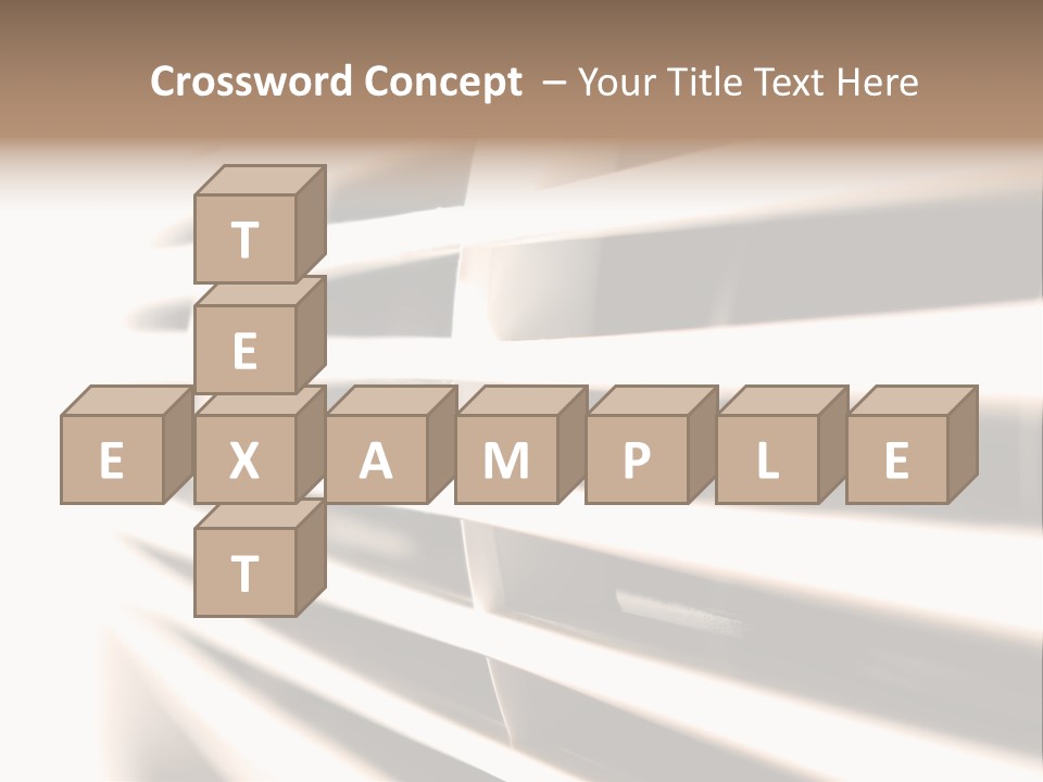 A Close Up Of A Window With Blinds PowerPoint Template