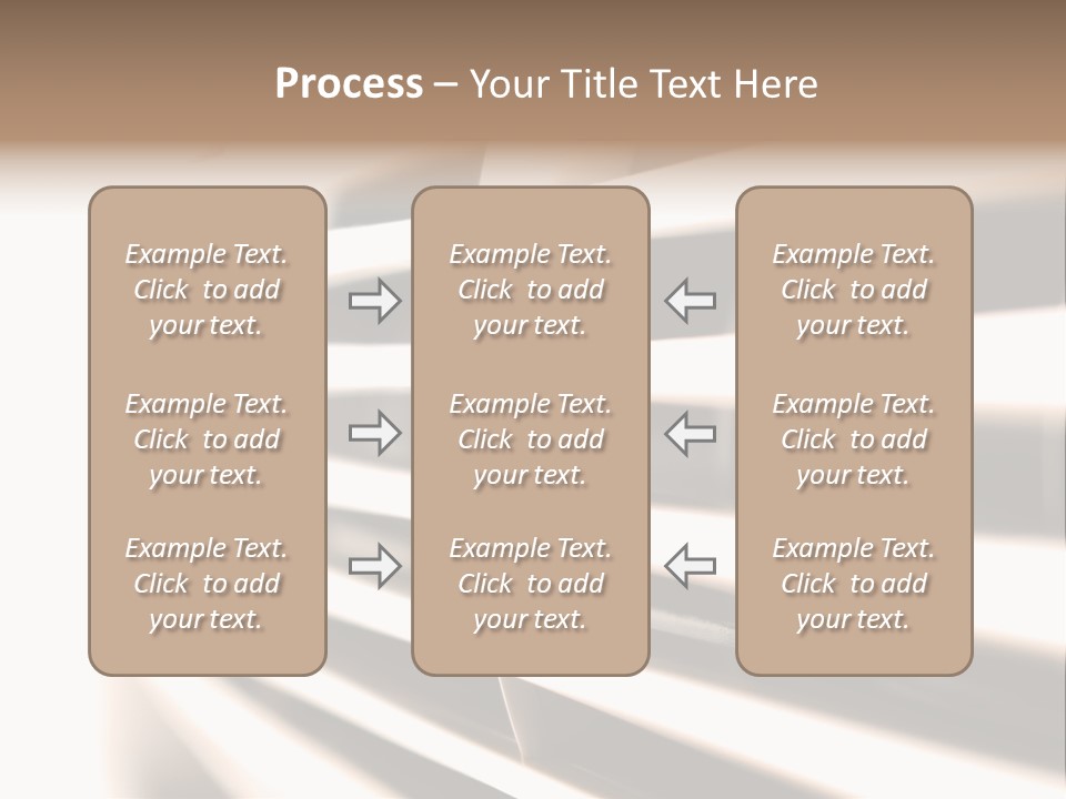 A Close Up Of A Window With Blinds PowerPoint Template