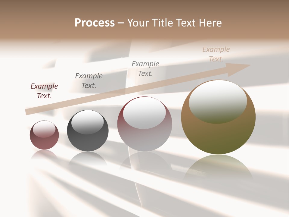 A Close Up Of A Window With Blinds PowerPoint Template