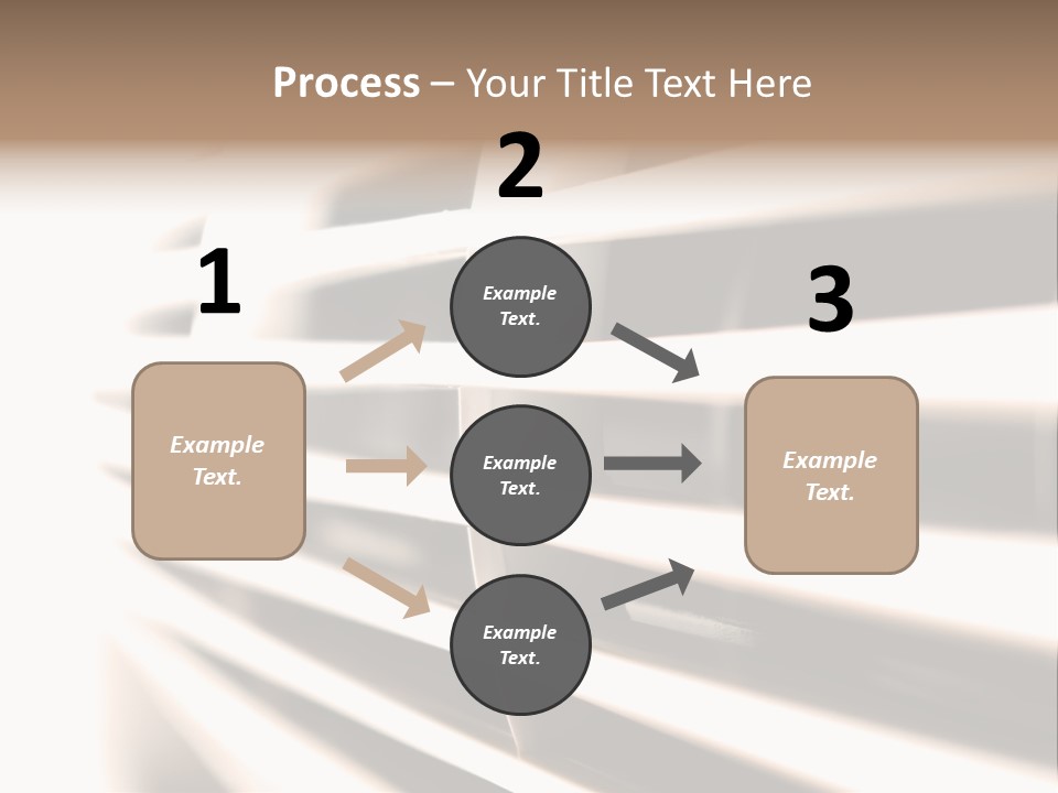A Close Up Of A Window With Blinds PowerPoint Template