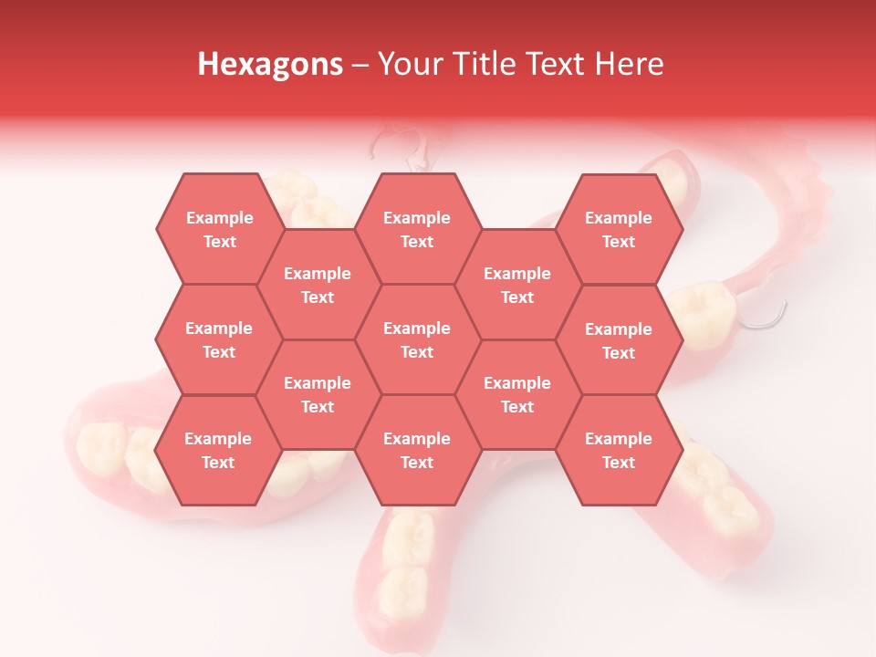 Dental Plate Surrogate Plastic PowerPoint Template