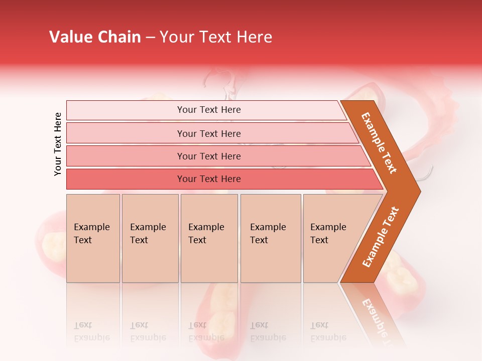 Dental Plate Surrogate Plastic PowerPoint Template