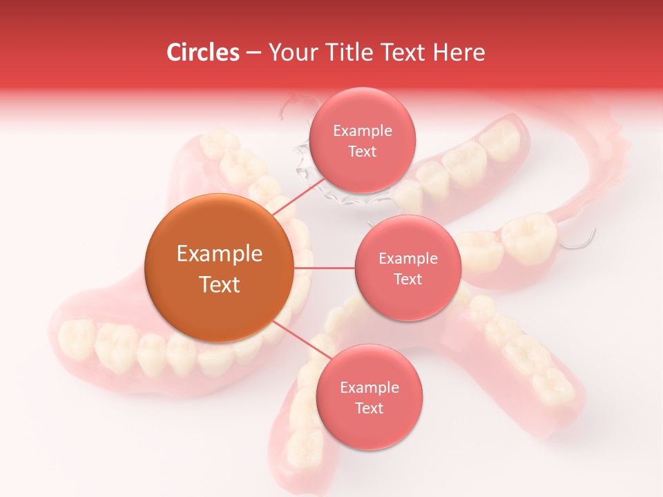 Dental Plate Surrogate Plastic PowerPoint Template