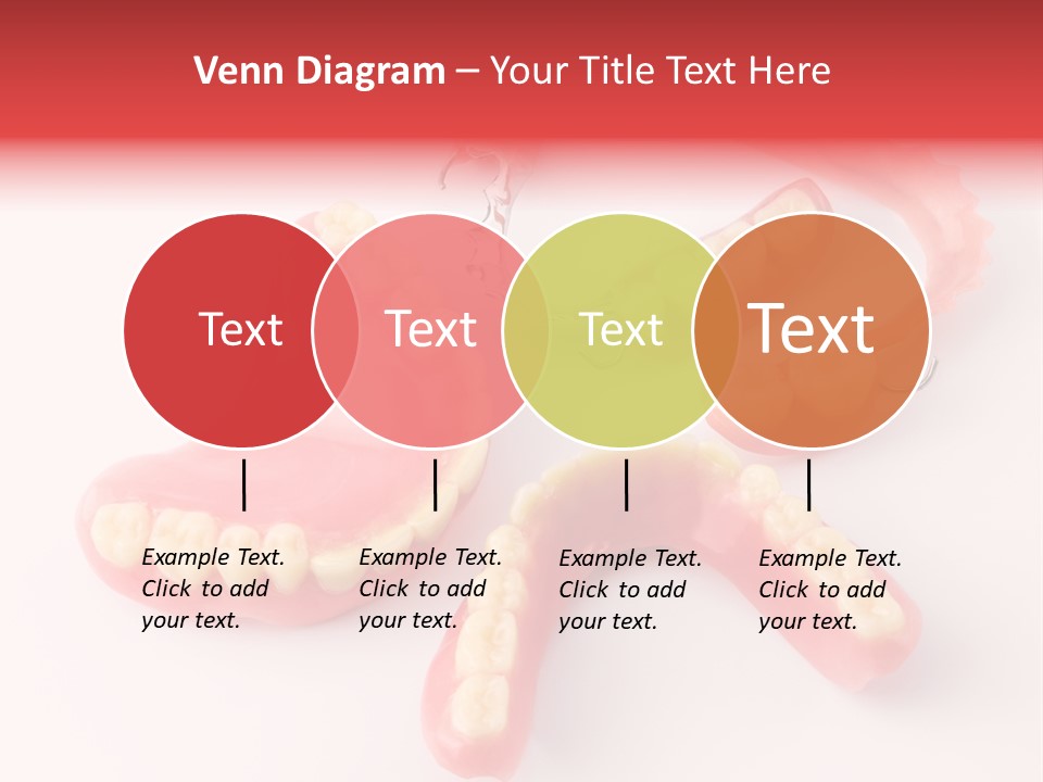Dental Plate Surrogate Plastic PowerPoint Template