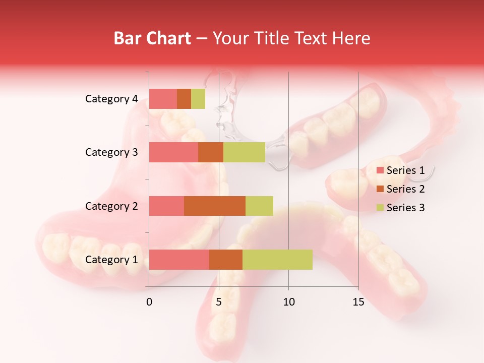 Dental Plate Surrogate Plastic PowerPoint Template