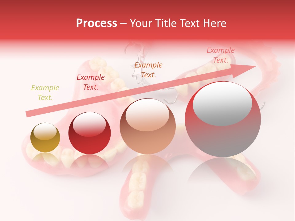 Dental Plate Surrogate Plastic PowerPoint Template