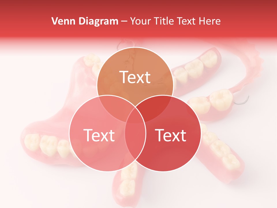 Dental Plate Surrogate Plastic PowerPoint Template