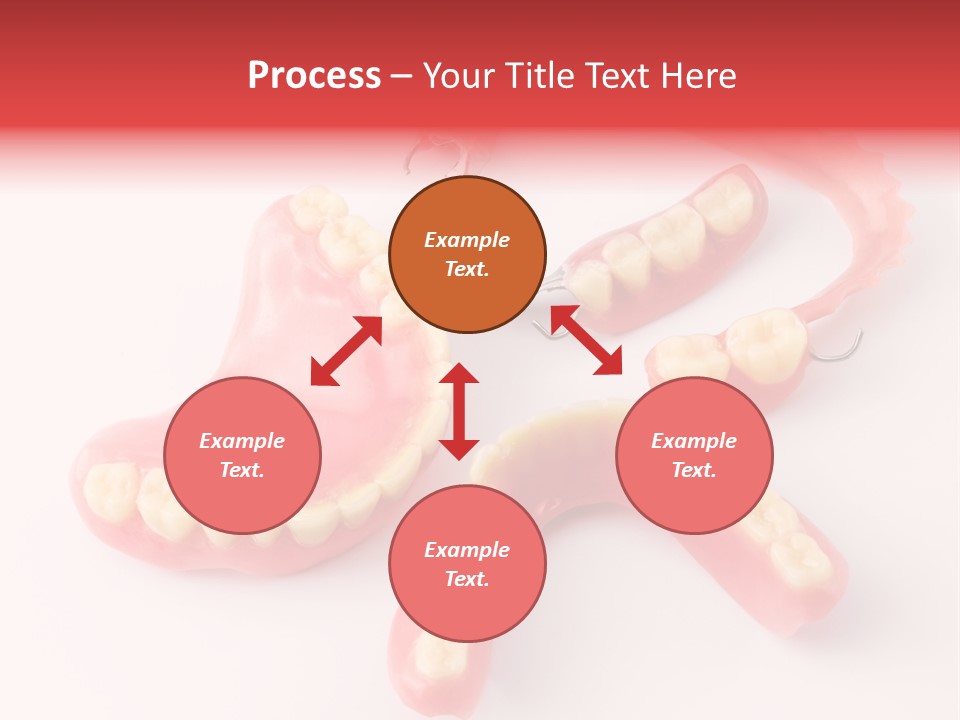 Dental Plate Surrogate Plastic PowerPoint Template