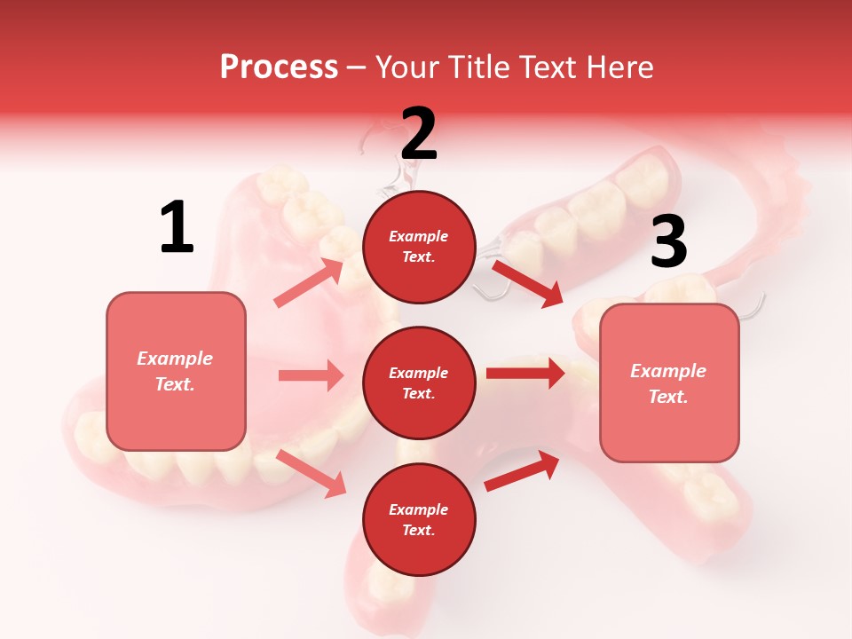 Dental Plate Surrogate Plastic PowerPoint Template