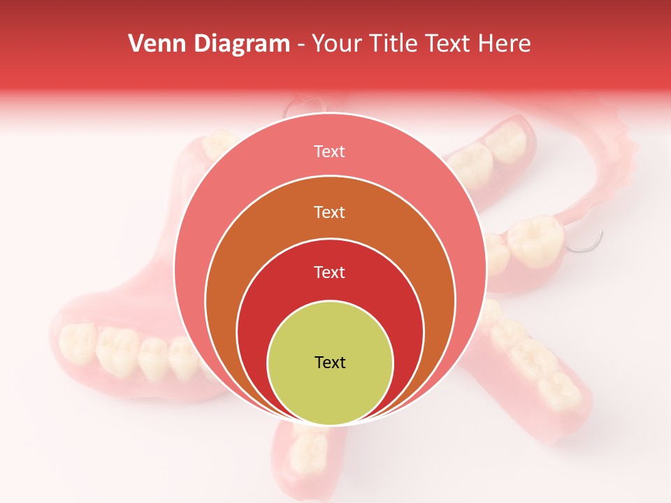 Dental Plate Surrogate Plastic PowerPoint Template