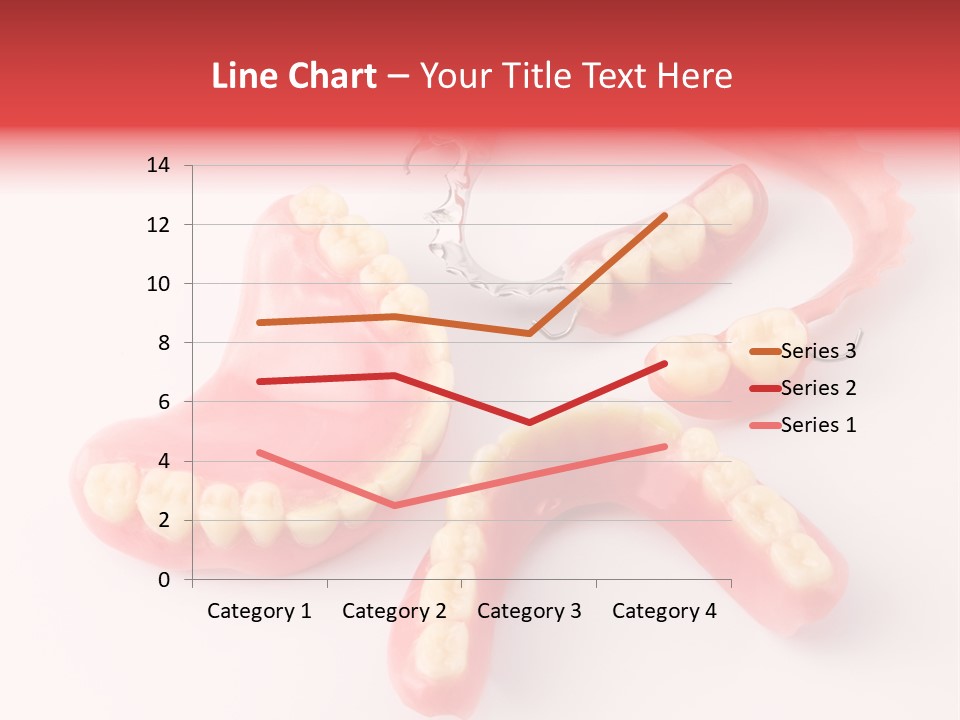 Dental Plate Surrogate Plastic PowerPoint Template