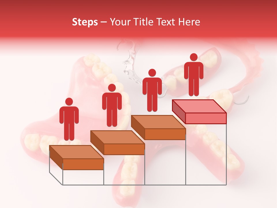 Dental Plate Surrogate Plastic PowerPoint Template