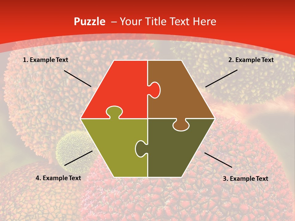 Pollen Allergy Season Green PowerPoint Template