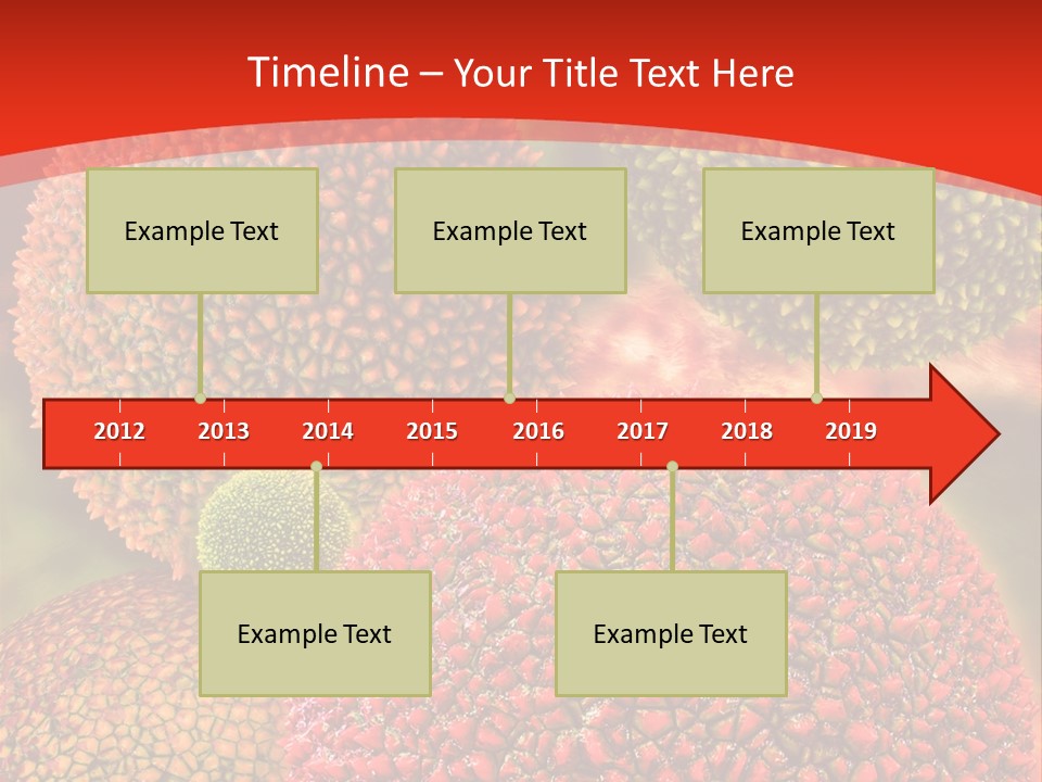 Pollen Allergy Season Green PowerPoint Template