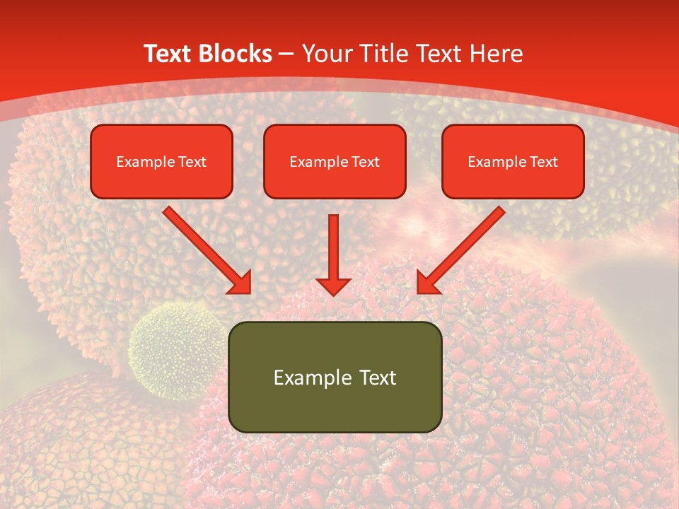 Pollen Allergy Season Green PowerPoint Template