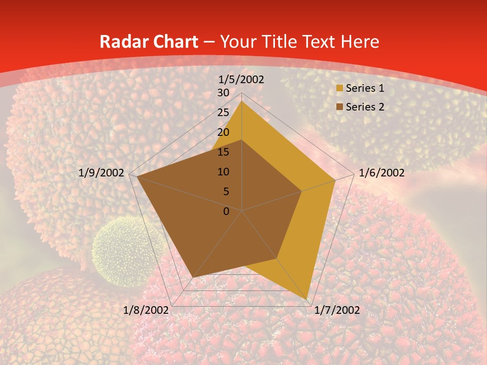 Pollen Allergy Season Green PowerPoint Template