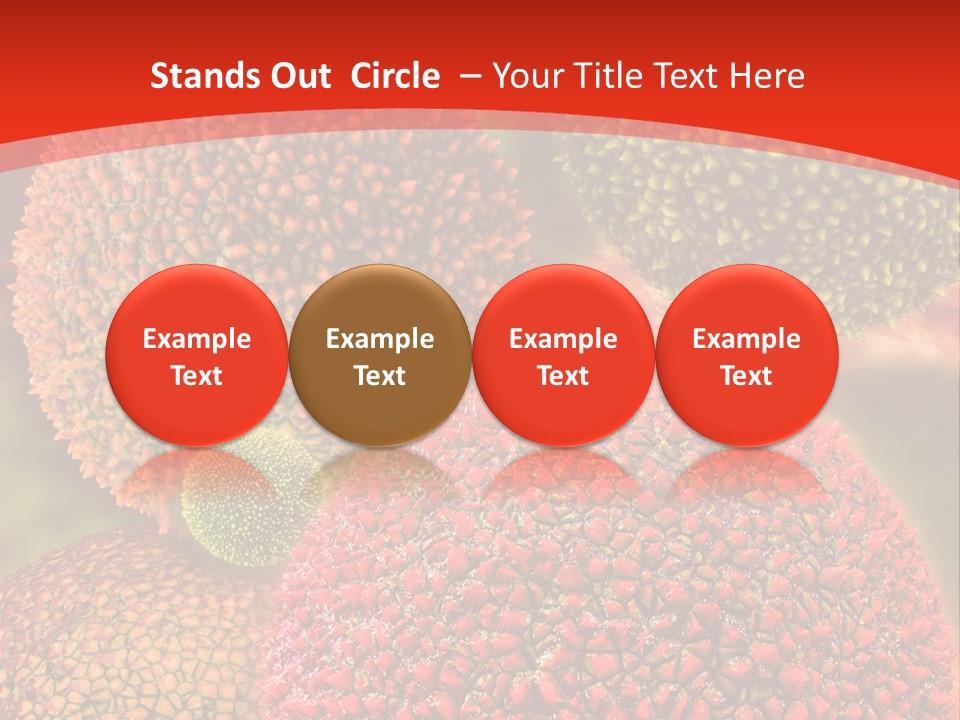 Pollen Allergy Season Green PowerPoint Template