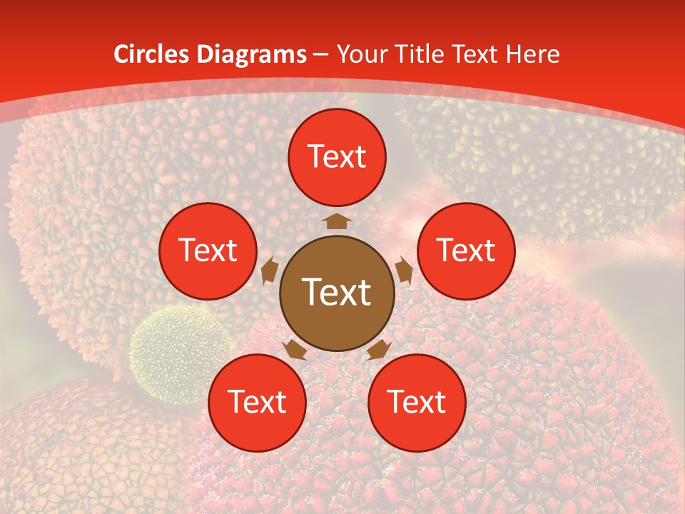 Pollen Allergy Season Green PowerPoint Template