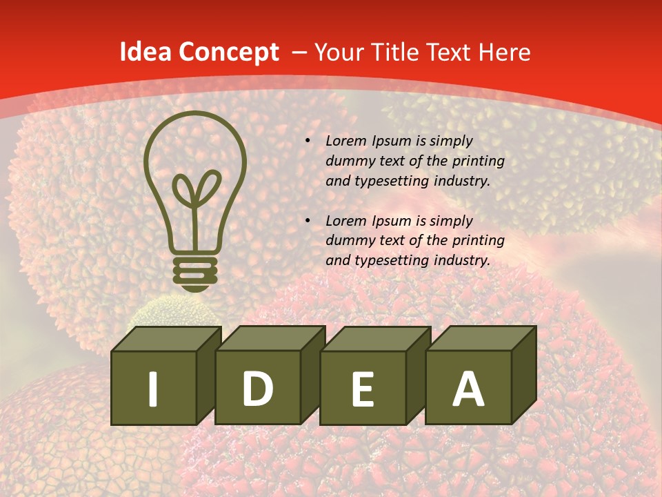 Pollen Allergy Season Green PowerPoint Template