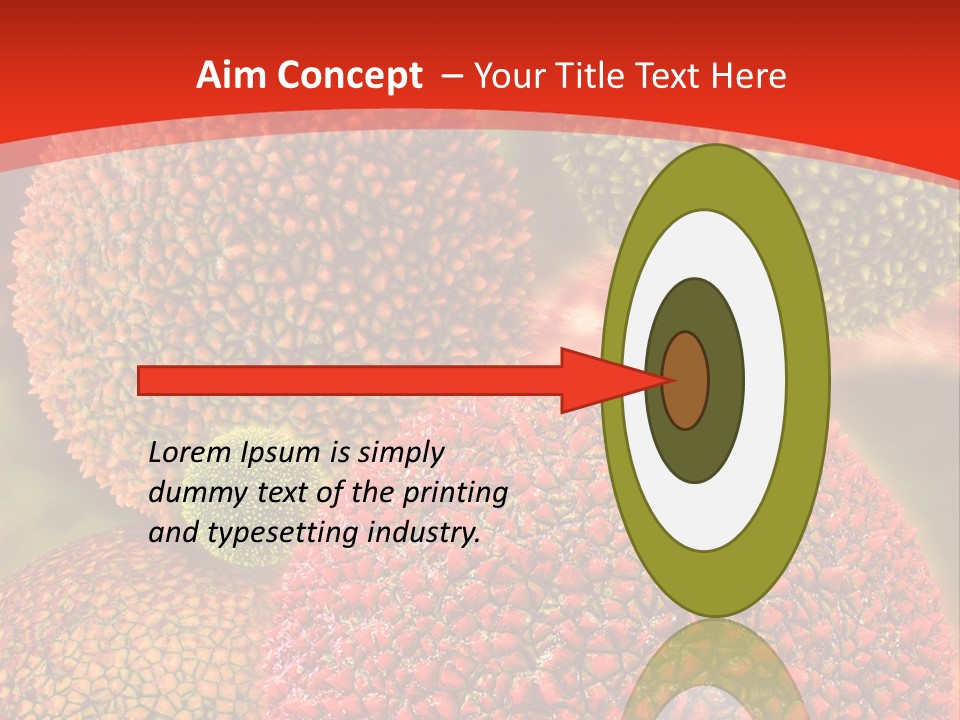 Pollen Allergy Season Green PowerPoint Template